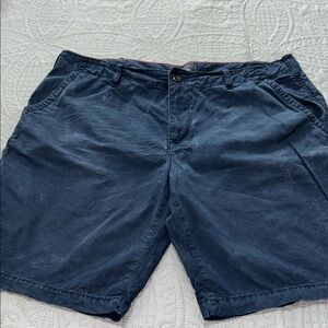 GAP Men's Navy Flat Front Shorts